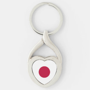 Flagge Japans Schlüsselanhänger