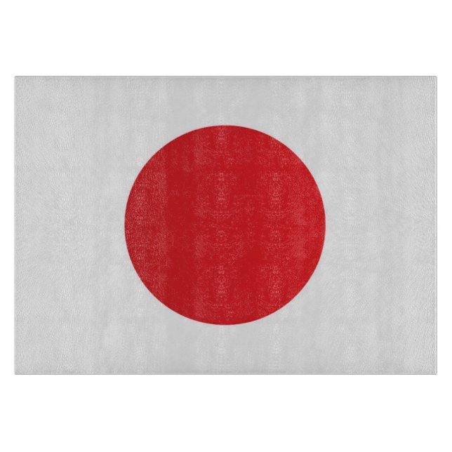 Flagge Japans Schneidebrett (Vorderseite)