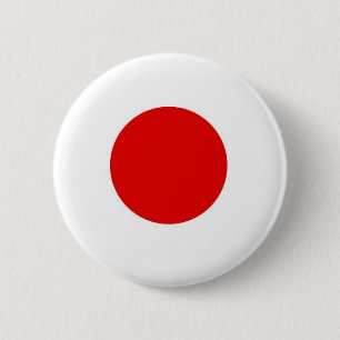 Flagge Japans Sun Button
