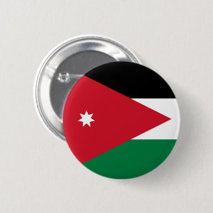 Flagge Jordaniens Button