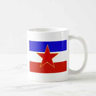 Flagge Jugoslawiens Tasse