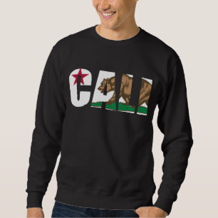 Flagge Kaliforniens Cali Sweatshirt