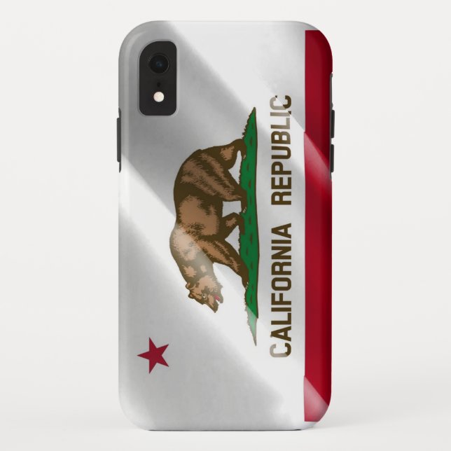 Flagge Kaliforniens - Case-Mate iPhone Hülle (Rückseite)