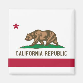Flagge Kaliforniens Magnet