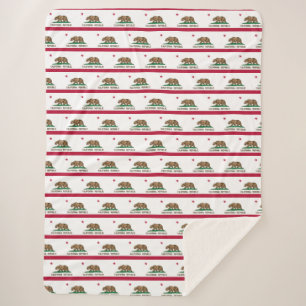 Flagge Kaliforniens Sherpadecke