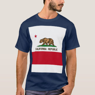 Flagge Kaliforniens T-Shirt
