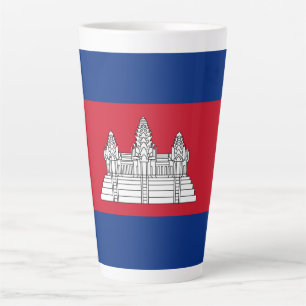 Flagge Kambodschas Milchtasse