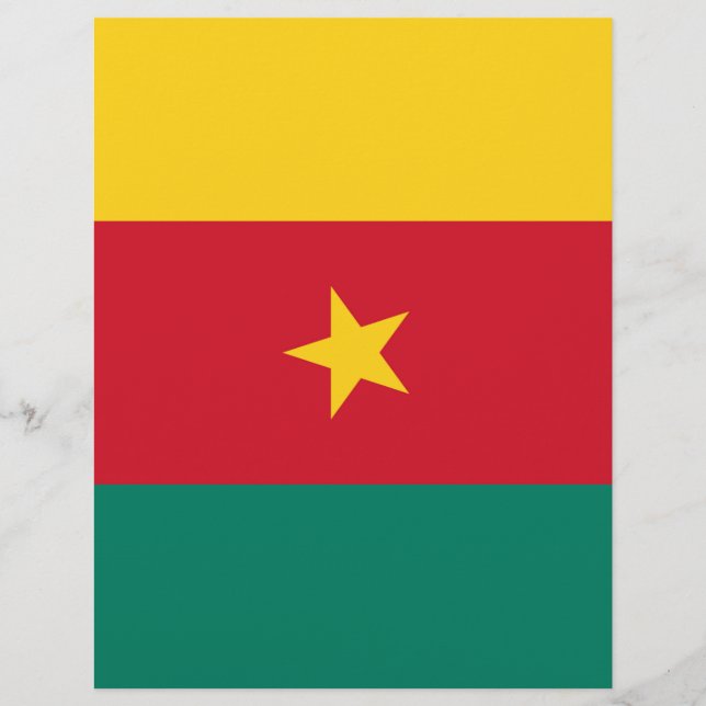 Flagge Kameruns (Vorderseite)