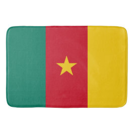 Flagge Kameruns Badematte