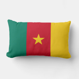 Flagge Kameruns Lendenkissen