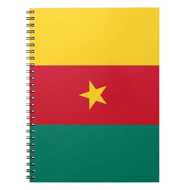 Flagge Kameruns Notizblock (Vorderseite)