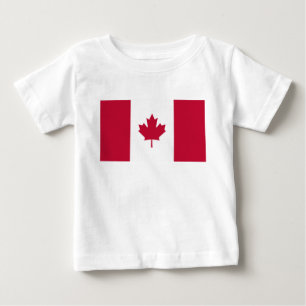 Flagge Kanadas Baby T-shirt