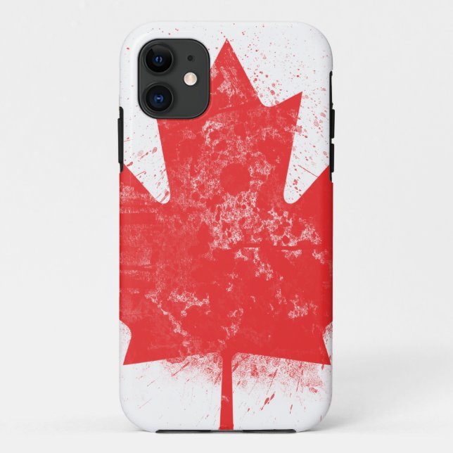 Flagge Kanadas Case-Mate iPhone Hülle (Rückseite)