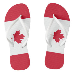 Flagge Kanadas Flip Flops