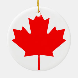 Flagge Kanadas Keramik Ornament