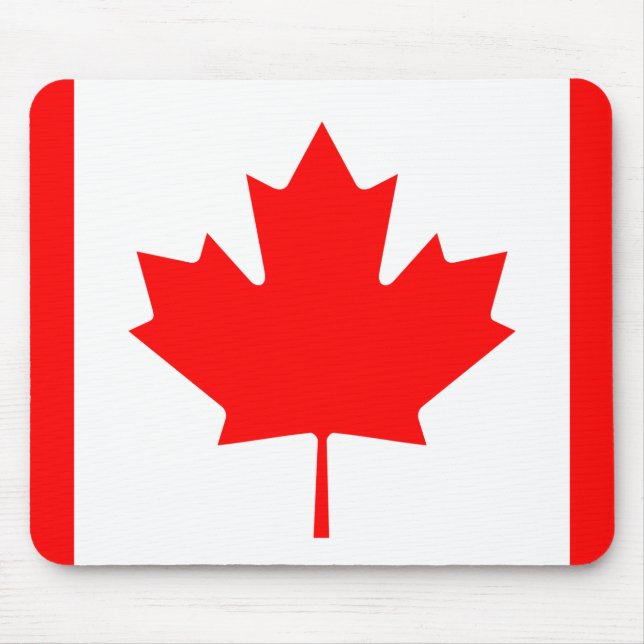Flagge Kanadas Mousepad (Vorne)