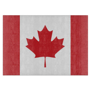 Flagge Kanadas Schneidebrett