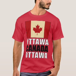 Flagge Kanadas T-Shirt
