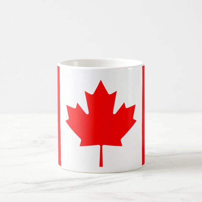 Flagge Kanadas Tasse (Mittel)