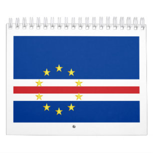 Flagge Kap Verdes Kalender