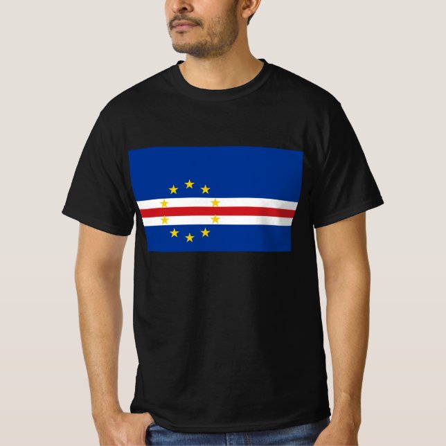 Flagge Kap Verdes - Kap Verde T-Shirt (Vorderseite)