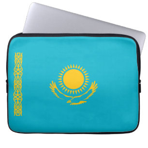 Flagge Kasachstan Laptopschutzhülle