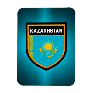 Flagge Kasachstan Magnet