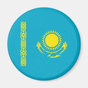 Flagge Kasachstan Magnet