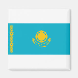 Flagge Kasachstan Magnet