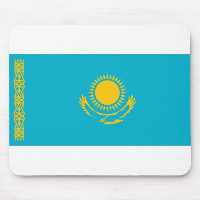 Flagge Kasachstan Mousepad (Vorne)