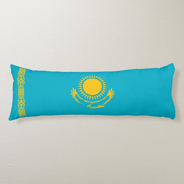 Flagge Kasachstan Seitenschläferkissen (Vorderseite)