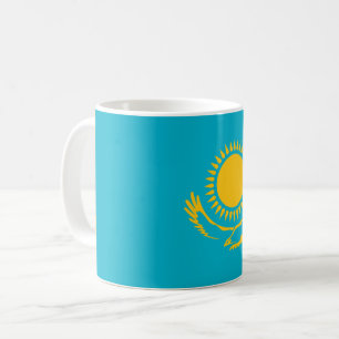 Flagge Kasachstans Kaffeetasse
