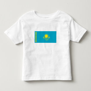 Flagge Kasachstans Kleinkind T-shirt