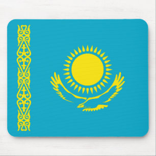 Flagge Kasachstans Mousepad