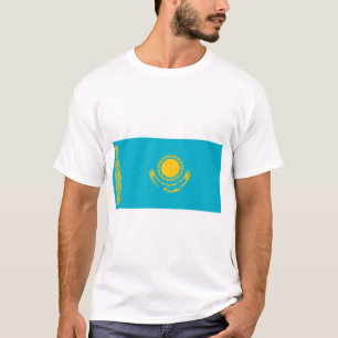 Flagge Kasachstans T-Shirt