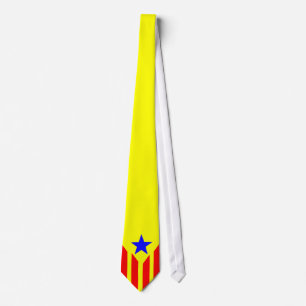 Flagge Katalanischer Estelada Krawatte