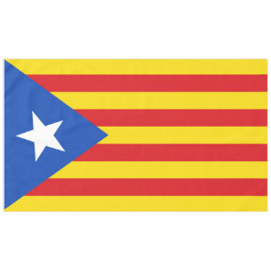 Flagge Kataloniens Tischdecke