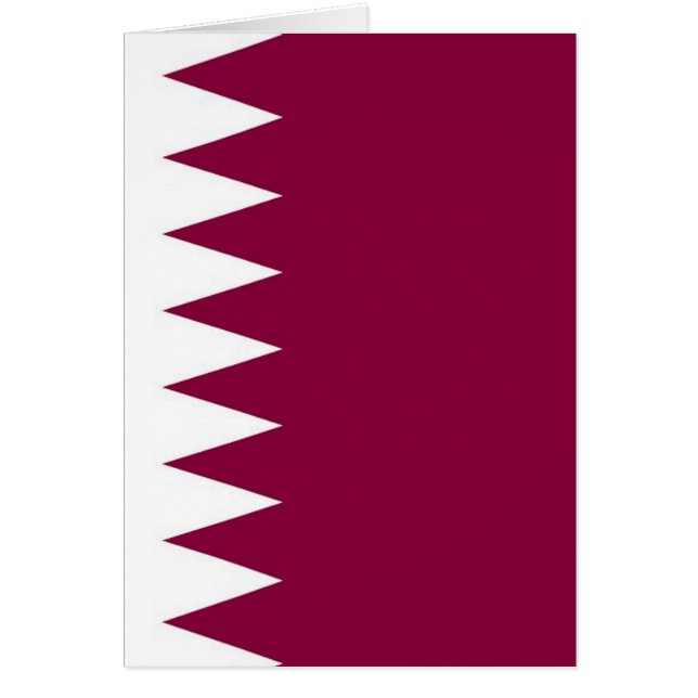 Flagge Katars (Vorne)