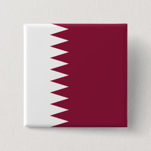 Flagge Katars Button