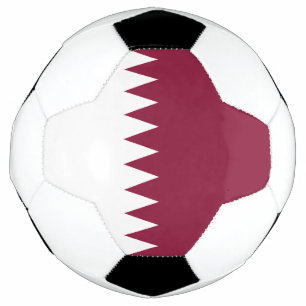 Flagge Katars Fußball