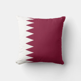 Flagge Katars Kissen