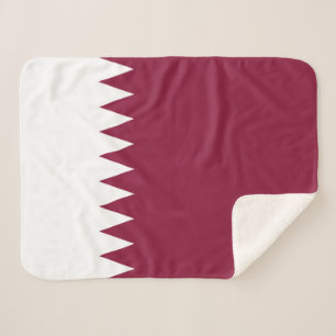 Flagge Katars Sherpadecke