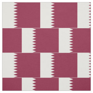 Flagge Katars Stoff
