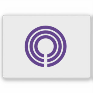 Flagge Kawasaki, Kanagawa, Japan Aufkleber