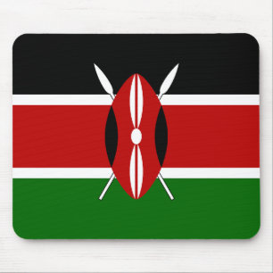 Flagge Kenias Mousepad