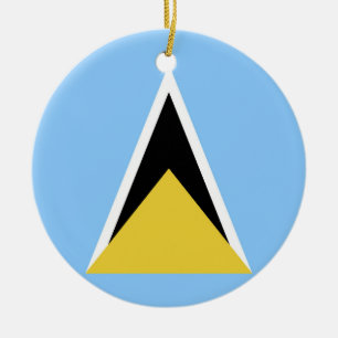 Flagge Keramik Ornament