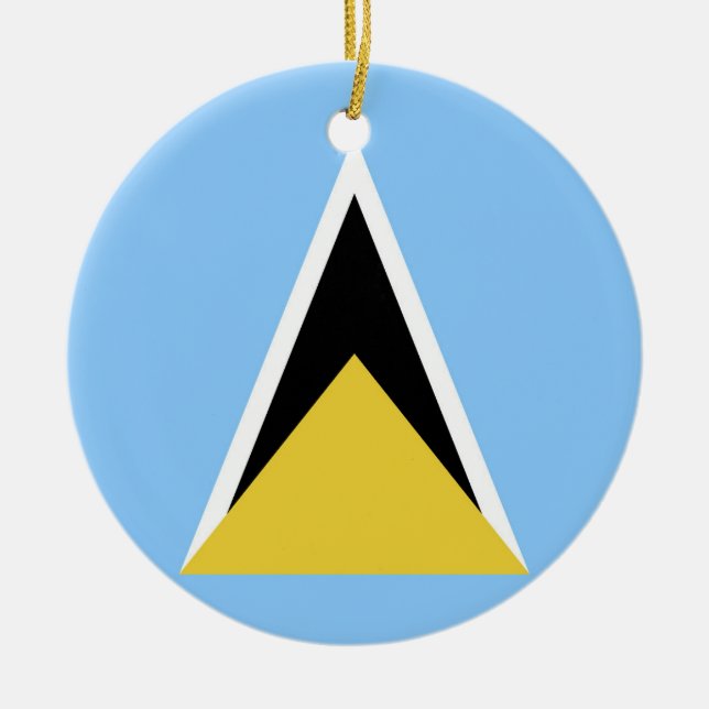 Flagge Keramik Ornament (Vorne)