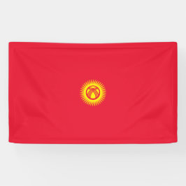 Flagge Kirgisistans Banner