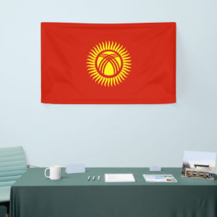 Flagge Kirgisistans Banner