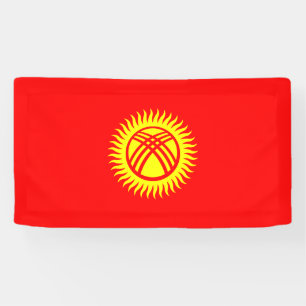 Flagge Kirgisistans Banner
